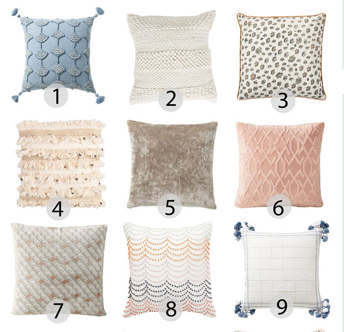 Spring Pillow Roundup