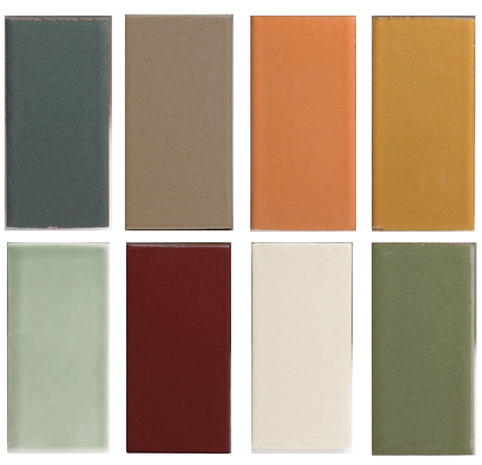 Fall Fireclay Color Pallet