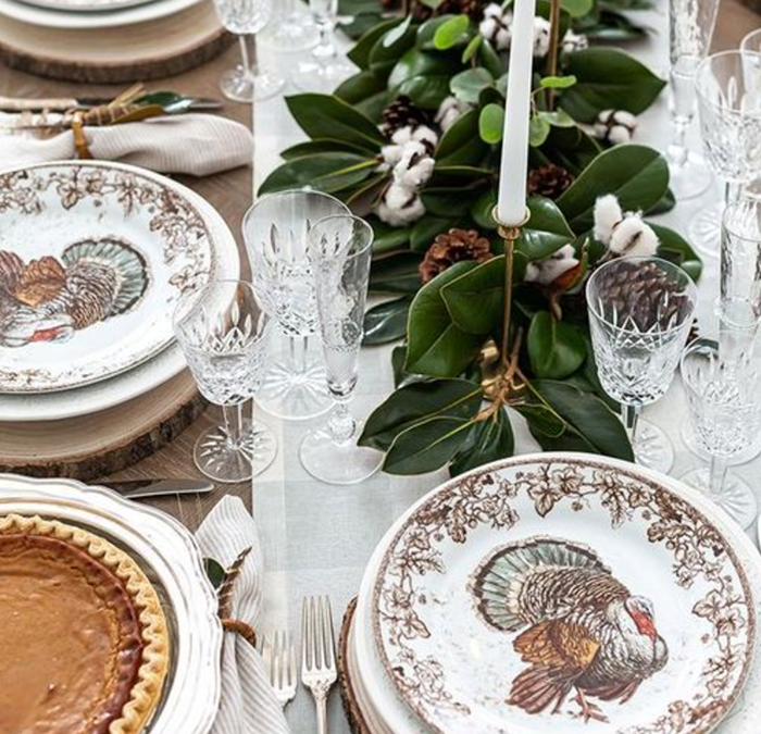 Thanksgiving Tablescapes Inspired by Interior Design Styles