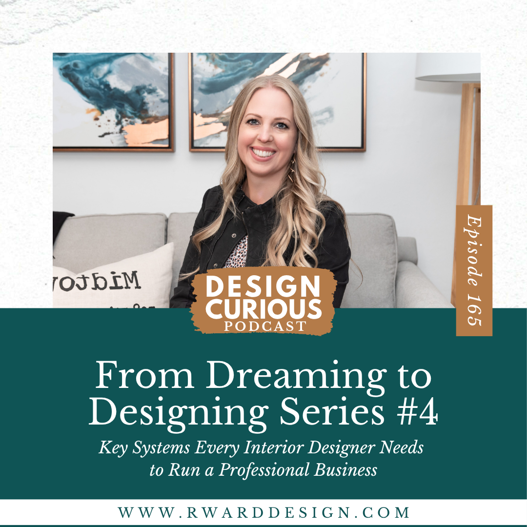 Interior Designer Podcast, Interior Design Career, Interior Design School, Interior Design Business, Interior Design Mentor, Interior Designer, client management system, CRM